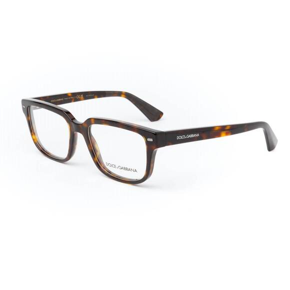 NEW DOLCE & GABBANA women\'s dg3380 502 eyeglasses in havana